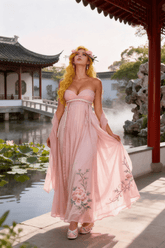 158cm Chinese Su - style garden style European beauty sex doll - Rose - Paradisexdoll