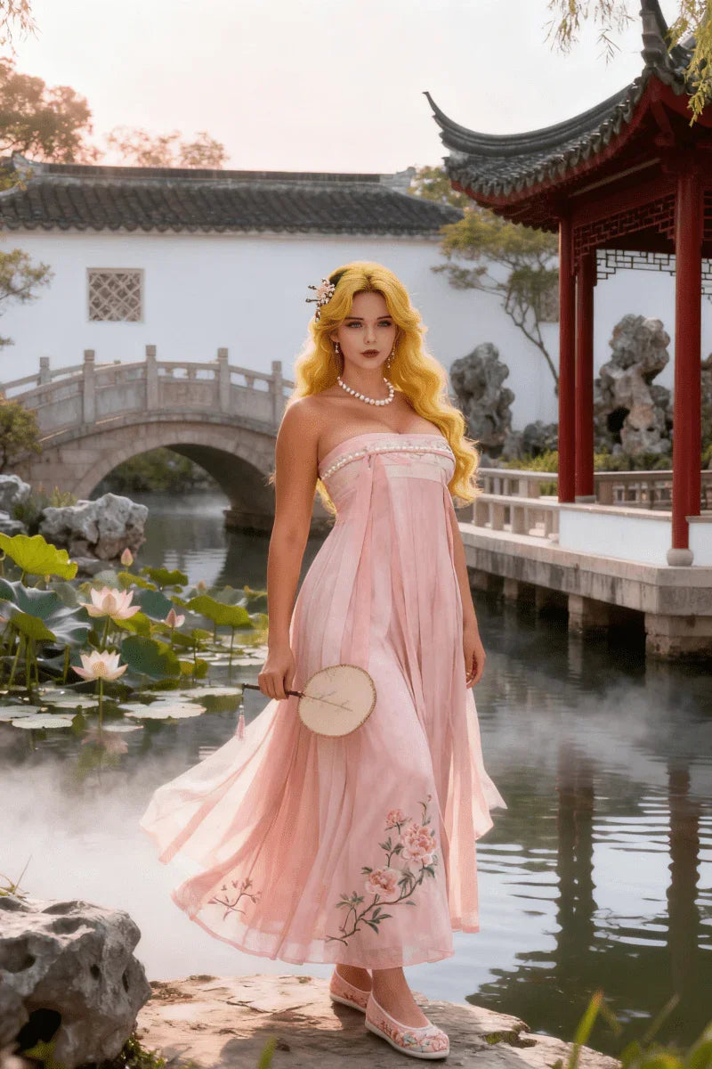 158cm Chinese Su - style garden style European beauty sex doll - Rose - Paradisexdoll