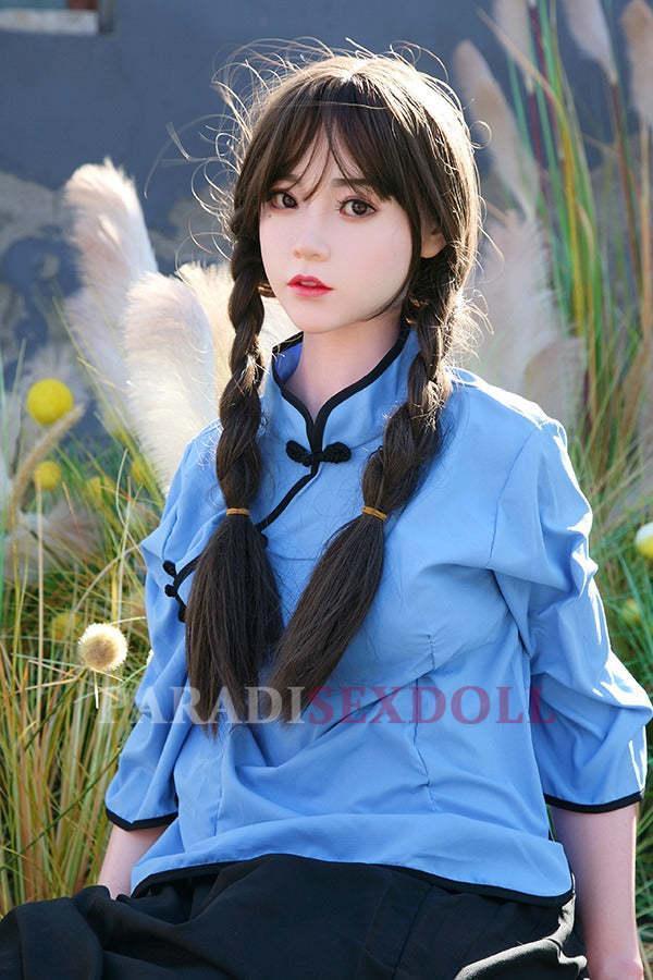 158cm/5.18ft B cup Asian schoolgirl TPE sex doll - Qian - Paradisexdoll