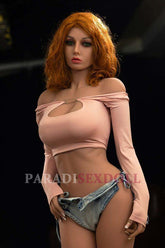 158cm/5.2ft E Cup Curvy Big Tits Lifelike Sex Doll - Noelle - Paradisexdoll