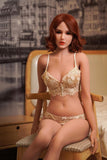 166cm/5.5ft B Cup Small Breasts Milf Redhead Sex Doll - Sylvia - Paradisexdoll
