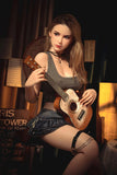 166cm/5.5ft D Cup Medium Breasts Guitar Singer Real Sex Doll - Nadine - Paradisexdoll