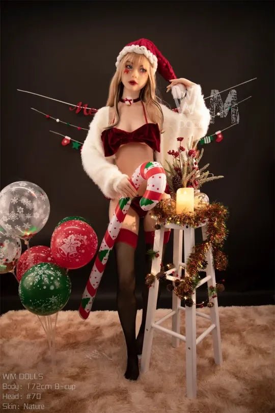 WM Doll | 5ft 8/ 172cm B Cup Christmas Style Sex Doll (In Stock US) - Sachi(70) - Paradisexdoll