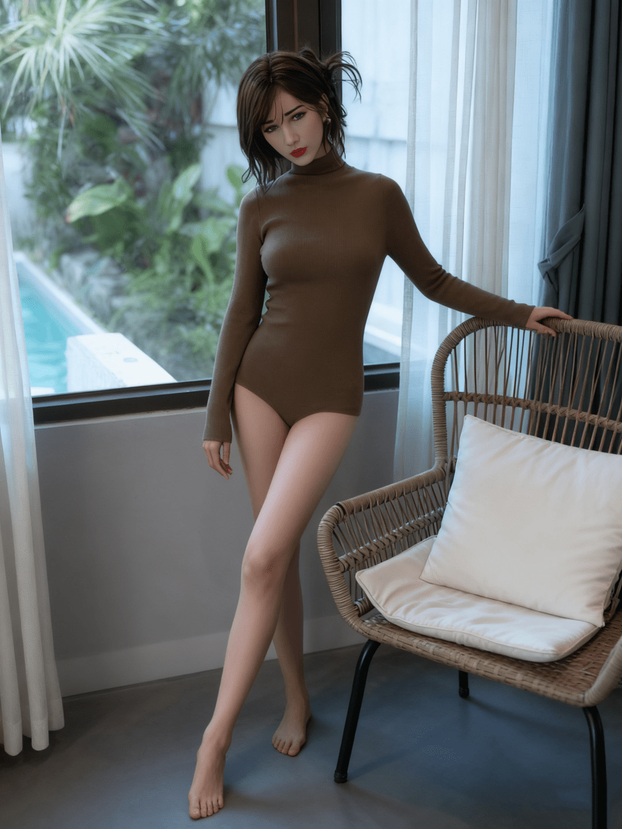 150cm / 4ft11 Petite - Curve Full Body TPE Sex Doll – Celine - Paradisexdoll