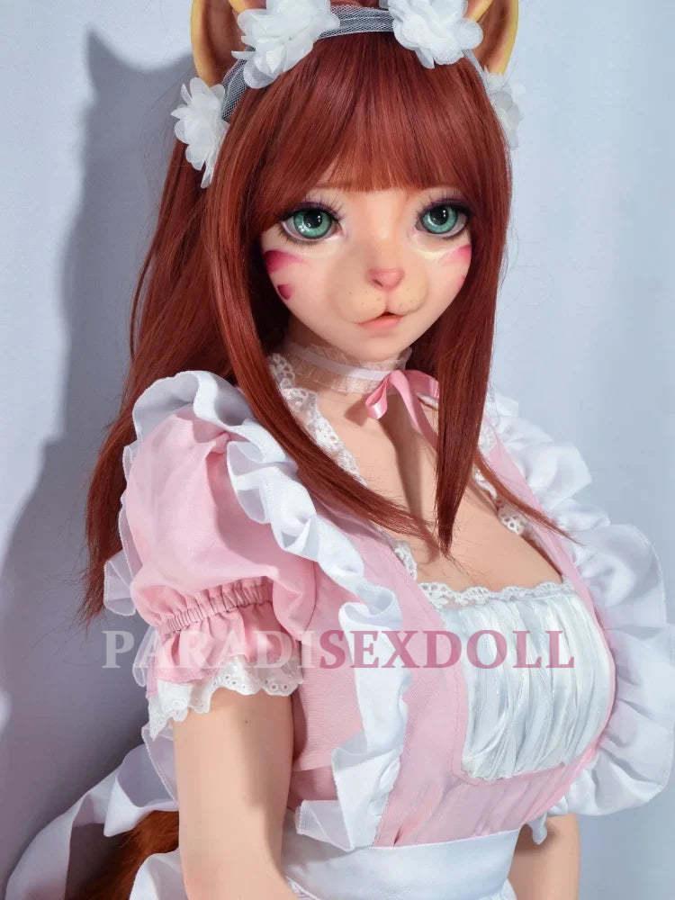 152cm/5ft D Cup Medium Breasts Full Silicone Sexy Anime Sex Doll - Fox Demon - Paradisexdoll
