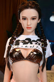 160cm/5.3ft A Cup Flat Chested Asian TPE sex doll - Annie - Paradisexdoll