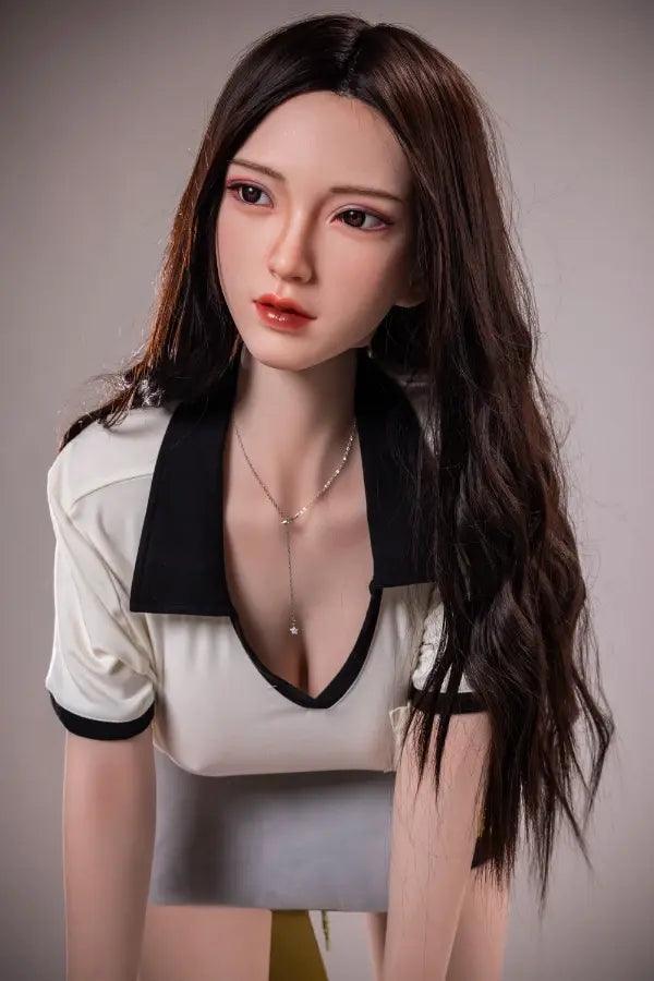 162cm/5.3ft E Cup Big tits Korean student TPE sex doll - Moon - Paradisexdoll