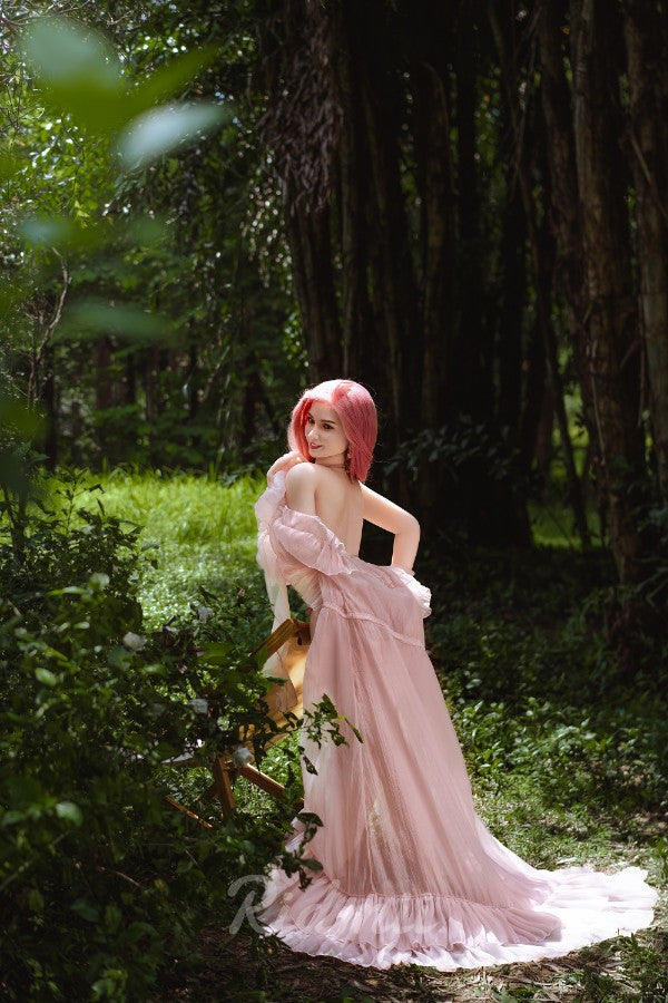 Beautiful Pink Haired Busty Silicone Sex Doll Cara (USA Stock)