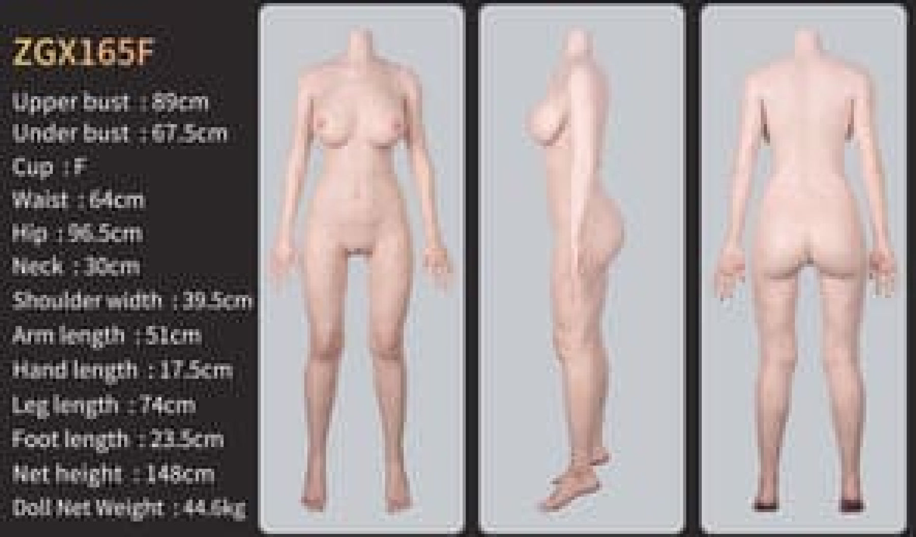Julia Life Size Silicone Sex Doll - GE125 - Zelex Inspiration Series